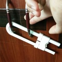 【CW】 1 Piece Children Protection Lock U Baby Safety Prevent Child From Opening Drawer Cupboard Door