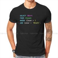 Sql Programmers Unique Tshirt Linux Operating System Tux Penguin Leisure T Shirt T-Shirt For Adult