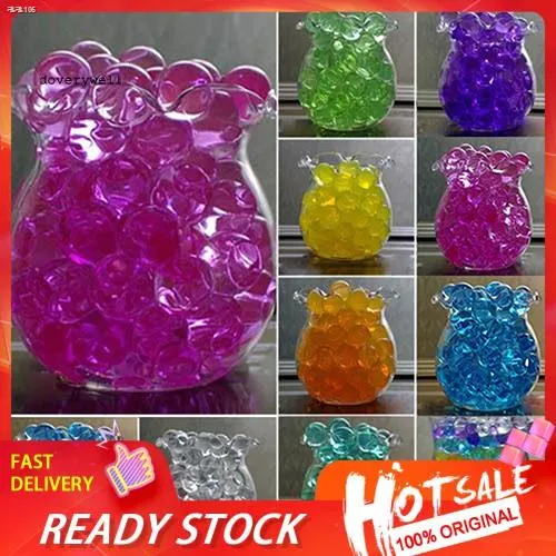 DYL1000Pcs Flower Plants Magic Jelly Crystal Soil Mud Water Pearls
