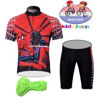 ZZOOI 2023 Kids Cycling Jersey Set Boys Short Sleeve Summer Cycling Clothing MTB Ropa Ciclismo Child Bicycle Wear Sports Suit