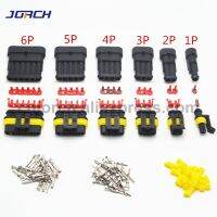 △☾◙ 1 set 1/2/3/4/5/6 Pin Way AMP Tyco Super Sealed Automotive Wire Connector Electrical Plug Terminals for Cars