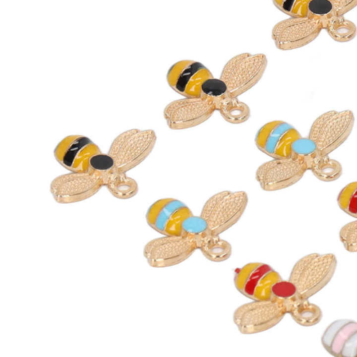 bee-pendant-craft-bee-charm-pendants-portable-for-keychain