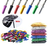 【LZ】✠☎  Cabo de bicicleta End Caps MTB Wire Tail Cap Brake Shifter Cable Line Proteção Capa Acessórios de ciclismo 50 Pcs por lote