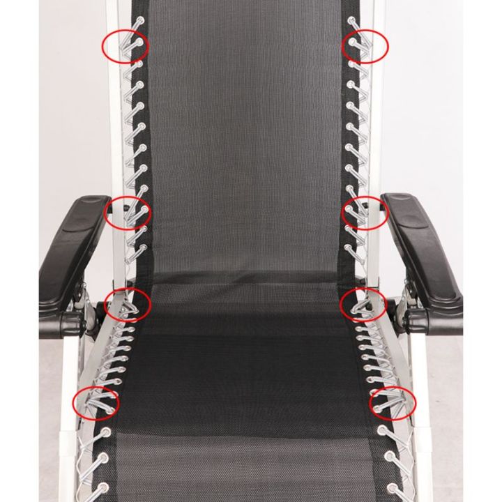 อุปกรณ์เสริมเก้าอี้พับพับระบายอากาศเก้าอี้เบาะเสริมเข็มขัดเก้าอี้เปลี่ยนสายเปลี่ยนลูกไม้