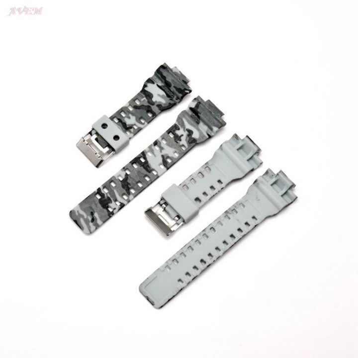 rubber-g-shock-camouflage-sport-watchbands-accessories-16mm