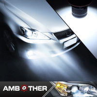 AMBOTHER 2x 7000K ไฟ Led แหวนเฮโลตานางฟ้าหลอดแผ่นเรืองแสง3W สำหรับ E39 E60 E61 E64 E65 E66 E53 E83 E87