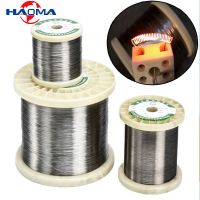 20/50M Cr20Ni80 Heating Wire Nichrome Wire Cutting Foam Sponge Resistance Wires Alloy Heating Yarn Mentos Diameter 0.1~0.9mm Wires Leads Adapters