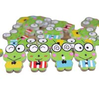 30pcs wood crafts Wooden Sewing Buttons Scrapbook Frog Mixed 2-Holes 21x16mm Decorate accesorios de costura diy Haberdashery