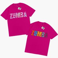 T SHIRT - Kroncong ZUMBA FITNESS Shirt FULL COLOR Hologram Sport Shirt  - TSHIRT