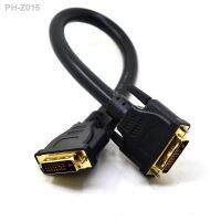 30CM DVI 24 1 male to male Cable WQXGA(2560x1600) DVI-D Dual-Link 25pin HD 2K For Cinema Display Dell UltraSharp 3007WFP 0.3m