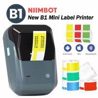 NiiMbot ขนาดเล็กขนาดถือได้ติดฉลากสายเครื่องพิมพ์ป้าย B1แบบบลูทูธแบบพกพา