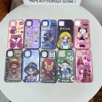 เคส ขอบสีใสหลังแข็งปรอท iP7-iP11