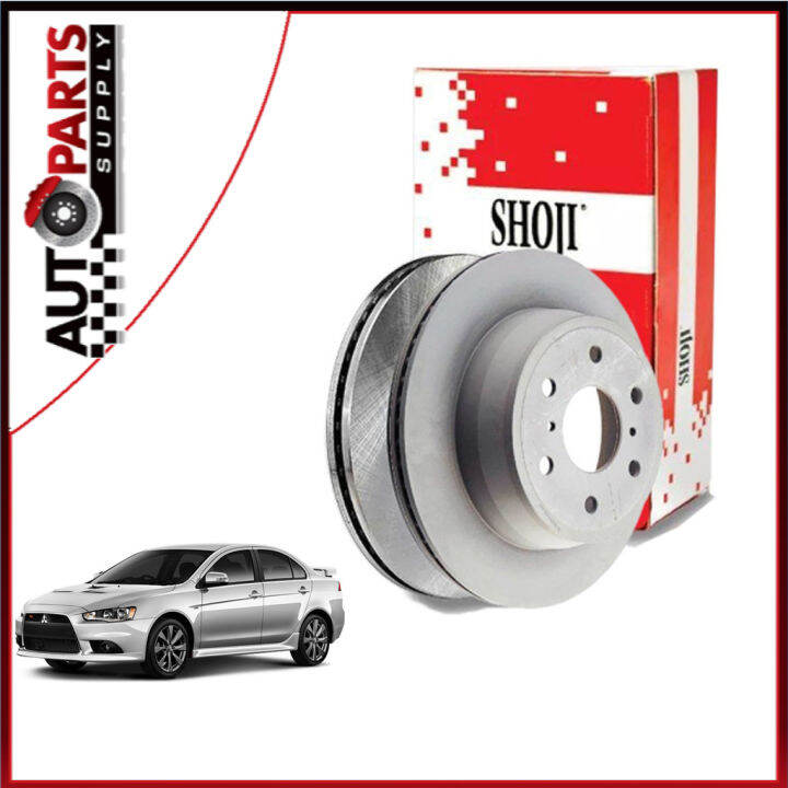 SHOJI JAPAN BRAKE DISC ROTOR FRONT MITSUBISHI LANCER GT CY4A (SRM20804