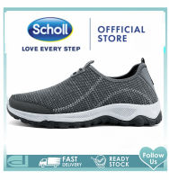 Scholl รองเท้าผู้ชาย Scholl รองเท้าผ้าใบรองเท้าผู้ชาย Scholl ผ้าใบรองเท้าผู้ชาย Scholl เวอร์ชันเกาหลี สไลด์ ผู้ชาย Scholl ขนาดใหญ่