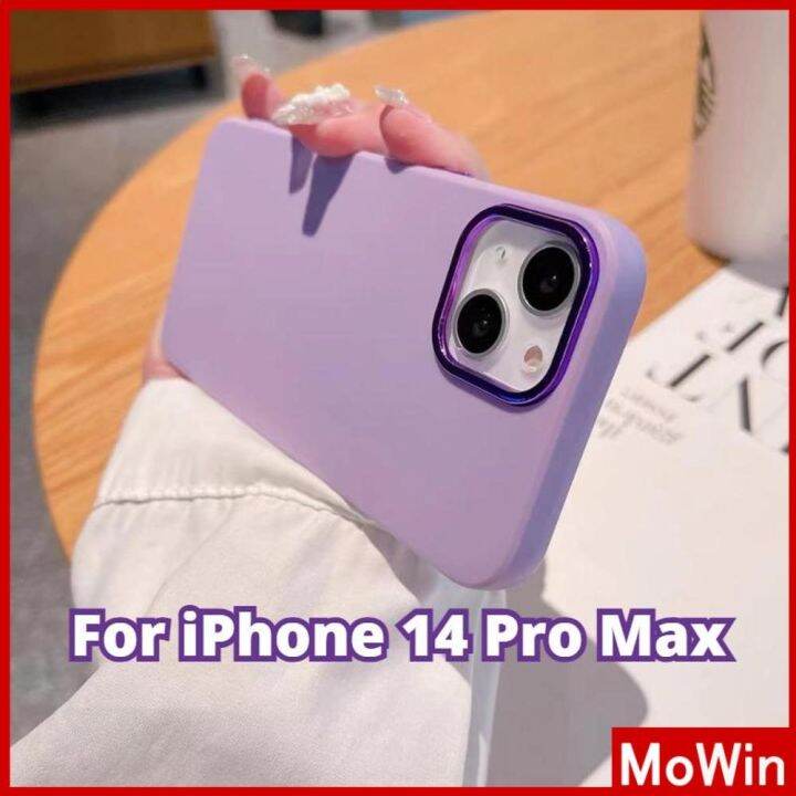 mowin-เข้ากันได้สำหรับ-เคสไอโฟน-เคสไอโฟน11-เคสโทรศัพท์-14-pro-max-เคส-iphone-หรูหราชุบปุ่มโลหะซิลิโคนนุ่มเคสกันกระแทกกล้องป้องกันของแข