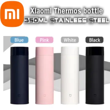 XIAOMI MIJIA 350ML Thermos Water Bottle Stainless Steel Thermal Coffee  Travel Cup with Lid for Sport Office Home (No FDA Certificate) - Black  Wholesale