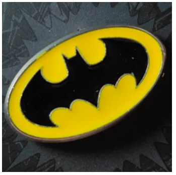 Pewter Lapel Pin -Batman Logo Colored | Lazada PH