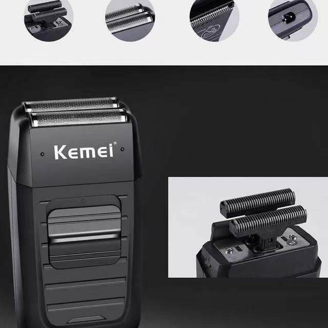 kemei-km-1102-km1102-เครื่องโกนหนวด-เครื่องโกนหนวดไฟฟ้า-ที่โกนหนวด-แบบชาร์จไฟ-รับประกัน-3-เดือsk