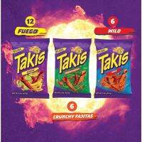 [แท้ 100%] แบ่งขาย ขนมยอดฮิต นำเข้า Takis หลายรส เปรี้ยวแสบ เผ็ดซี๊ด