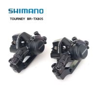 ดิสเบรคจักรยานแบบใช้สาย ยี่ห้อ  SHIMANO TOURNEY BR-TX805 ชุดคาลิปเปอร์เบรคจักรยานชนิดเคเบิ้ลดิส  ใช้กับเสือภูเขา รถพับ ราคา/ชุด หน้า+หลัง