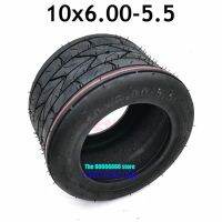 tubeless tire 10x6.00-5.5 tire motorcycle vacuum Road electric scooter motor tube 10 inch widened tire 10x6.00-5.5