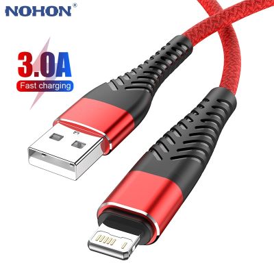 USB Cable For iPhone 13 14 11 12 Pro Max Xs X XR 6s 7 8 Plus SE Apple iPad 3A Fast Charging Data Cord Mobile Phone Charger Wire