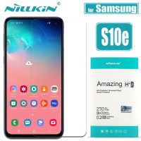 สำหรับ Samsung Galaxy S10E กระจกนิรภัยป้องกันหน้าจอ Nillkin 9H ฮาร์ดใสความปลอดภัยป้องกันกระจกสำหรับ Samsung S10E Nilkin