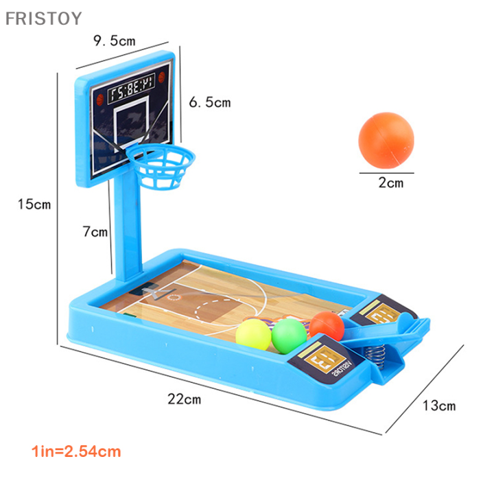 fristoy-เกมยิงลูกบาสเกตบอลเกมกระดานโต้ตอบ3ลูกของขวัญสำหรับเด็ก-กีฬาในร่ม