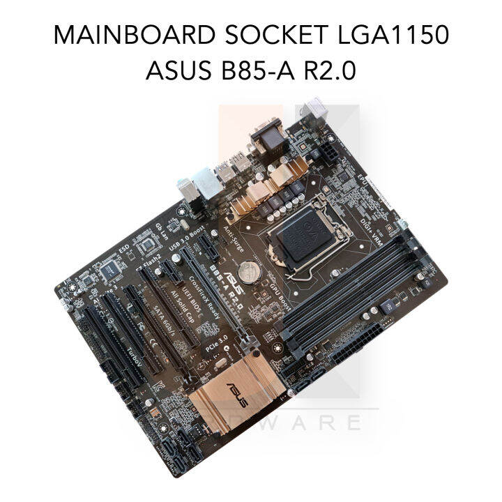 mainboard-asus-b85-a-r2-0-lga1150-support-intel-core-i-gen-4xxx-and-gen-4xxx-refresh-series-สินค้ามือสองสภาพดีมีฝาหลัง-มีการรับประกัน