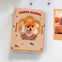 WO LAN แฟ้มเก็บการ์ด3นิ้ว Kpop 40กระเป๋าใส่บัตรสุนัขน่ารัก3นิ้วที่จัดเก็บรูปภาพไอดอลอัลบั้มรูปกระเป๋าเก็บบัตรกระเป๋าเก็บบัตร