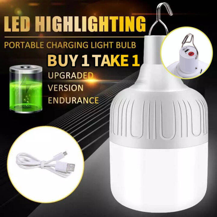 Rainproof usb clearance emergency light bulb