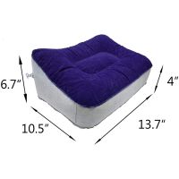 blue Soft Inflatable Wedge Pillow Cushion Sofa For Enhanced Aid Positions Life Adults Furnitures Toys