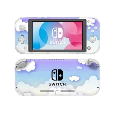 เคสสติกเกอร์รูปลอกผิวแบบคลาวด์ NintendoSwitch สีขาวบริสุทธิ์สำหรับ Nintendo Switch Lite Protector Nintend Switch Lite