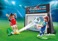 Playmobil 70245 Exclusive Soccer Shootout Contest เอ็กซ์คลัคกี้ฟ การแข่งขันยิงจุดโทษ