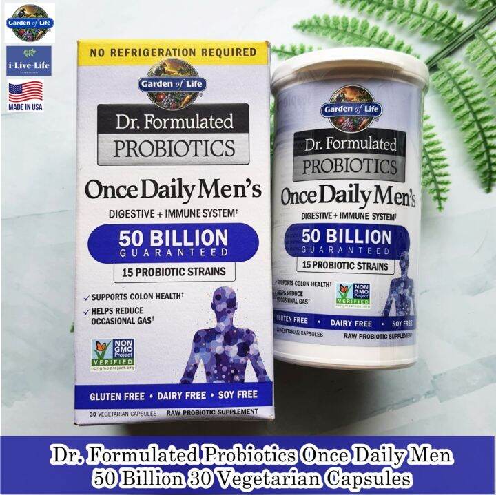 โปรไบโอติก-สำหรับผู้ชาย-dr-formulated-probiotics-once-daily-mens-50-billion-30-vegetarian-capsules-garden-of-life