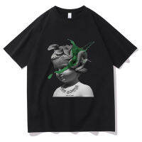 Mens Large T-shirt Men Trendy Style Tshirt Harajuku Dazzle Cool Lil And Gunna Drip Harder Album Pattern Short
