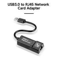 Portable Network Card Converter USB3.0 to RJ45 Gigabit Network Card Adapter High-speed Transmission Adapter for laptop