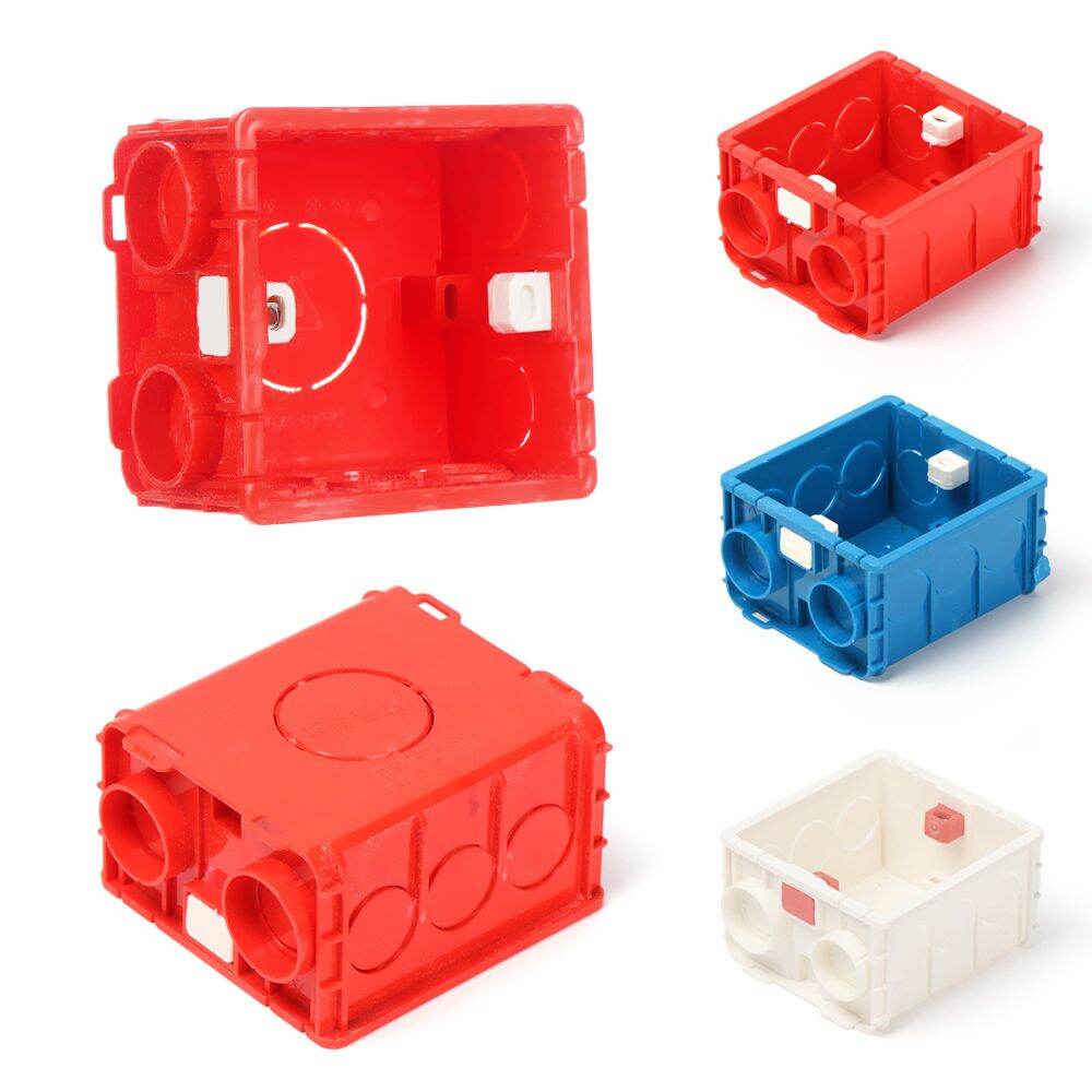 Fireproof Wall Plate Mounting Box Wall Switch Box Wall Socket Cassette 86 Type 