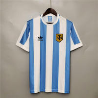 1978 Argentina Home Jersey Football Retro Soccer Shirt S-XXL