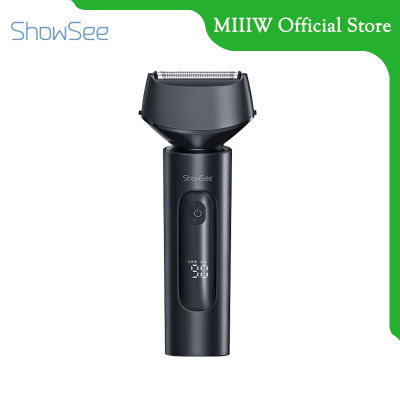 Showsee Reciprocating electric shaver เครื่องโกนหนวดแบบลูกสูบ มีดโกนหนวด ดิจิตอล แบบแห้งและเปียก F602-GY