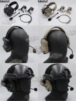 หูฟังสื่อสารตัดเสียงได้ ทรง Ops-Core AMP ยี่ห้อ FMA (FCS AMP tactical communication shooting headset noise reduction) (AMP)  ● คุณสมบัติ : 1. หูฟังสำหรับสื่อสาร ที่ออกแบบมาให้ช่วยลดเสียงดังจากภายนอกเพื่อป้องกันอันตรายจากเสียงดัง เช่น เสียงปืน เสียงเครื่อง