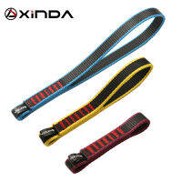 Xinda Outdoor Rock Climbing Belt Support สลิงป้องกันความแข็งแรงสูงสวมใส่โพลีเอสเตอร์ Moultaineering Equipment Kits