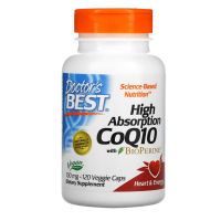 Doctors Best, High Absorption CoQ10, with BioPerine, 100 mg, 120 Veggie Caps