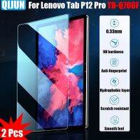 【ขวดอิเล็กทรอนิกส์】แท็บเล็ตแก้วสำหรับแท็บ Lenovo P12 Pro 12.6ฟิล์มกันรอยกันกระแทกอุปกรณ์ป้องกันแบบรวมทุกอย่างทนต่อการแตกร้าว2ชิ้น TB-Q706F