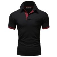【CC】▽✚☫  New Polo Shirts for Men Color Mens Polos Lapel Male Fashion Clothing