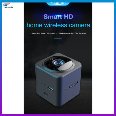 As02 Square Hd Mini Wifi Ip กล้อง1080P การเฝ้าระวังความปลอดภัยแบบไร้สาย Micro Cam อินฟราเรด Night Vision Smart Home Monitor