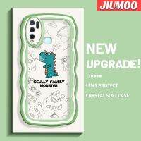 JIUMOO เคสสำหรับ VIVO Y30 Y50 Y30i การ์ตูน Little Monster ดีไซน์ใหม่ Colour ชายแดนคลื่นกันกระแทกแบบใสนิ่มเคสมือถือเคสซิลิกาเจลโปร่งใสลายกล้องถ่ายรูปที่สร้างสรรค์