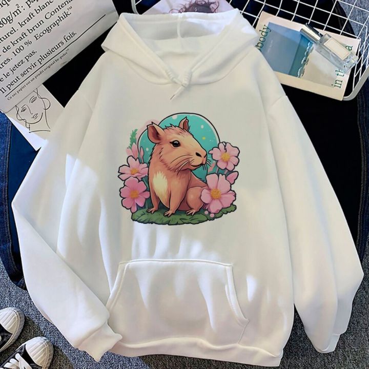 capybara-hoodies-มีฮู้ดสำหรับผู้หญิง-มีฮู้ด-y2k-90s-สวยงาม2023มีฮู้ดผู้หญิง90s