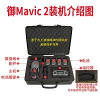 [COD] Suitable for Mavic 2 PRO safety box with screen ordinary remote control suitcase storage waterproof