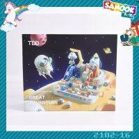 TOYS ของเล่นชุดรางผจญภัยในอวกาศพร้อมอุปกรณ์#2102-16 (29x24x10.8ซม.)